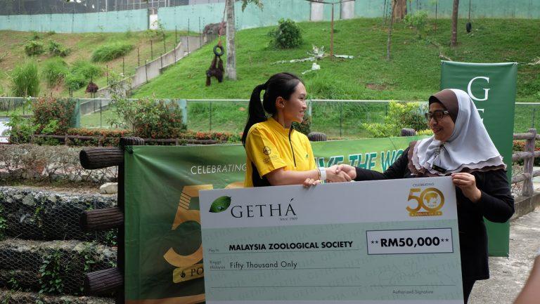 Getha เริ่มต้นแคมเปญ CSR กับ Zoo Negara