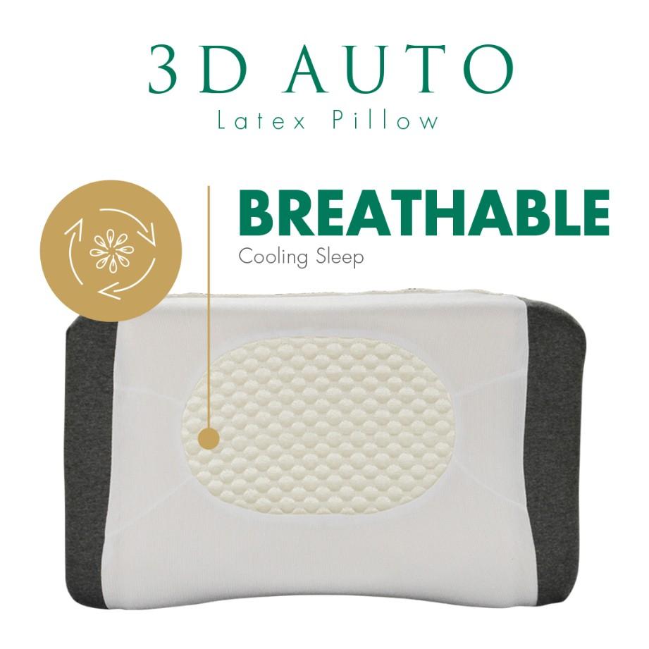 Getha 3D Breathable Neck Pillow for Cooling Sleep
