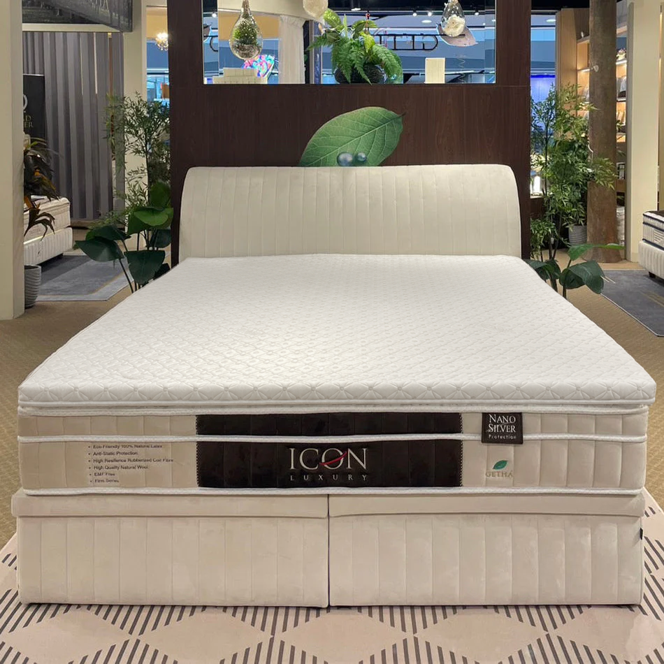 เบาะรองนอนยางพาราแท้ Getha Nature First Topper Getha Online