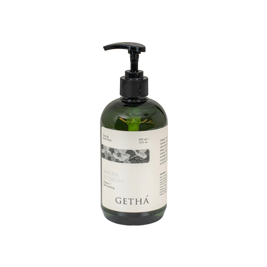 Getha Premium Botanical Body Wash 500ml Getha Thailand