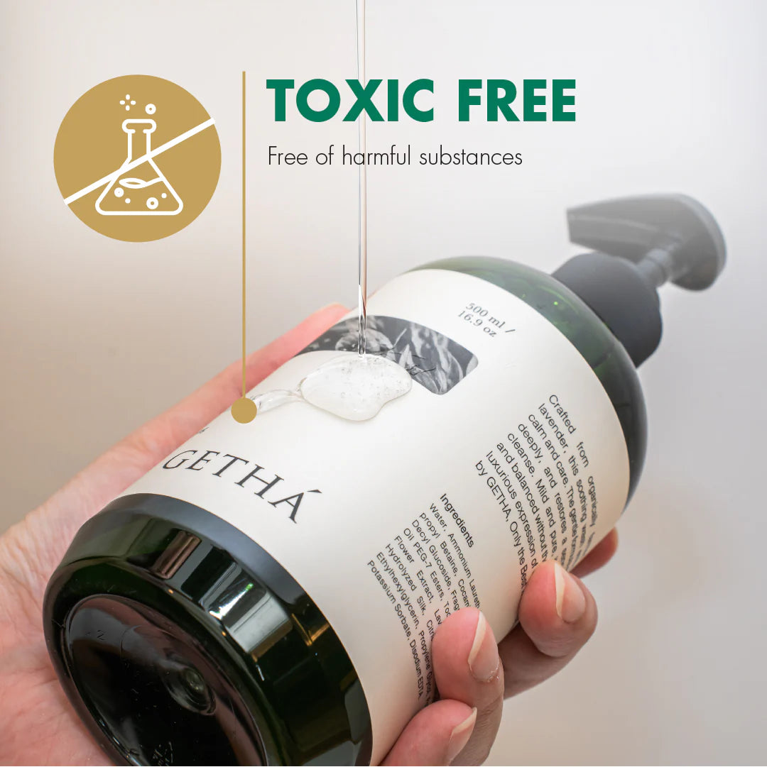 Getha Premium Botanical Body Wash 500ml Getha Thailand